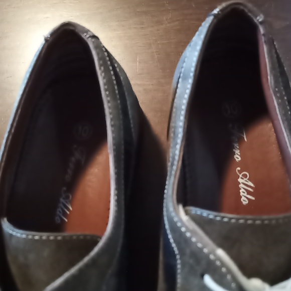 Men's Ferro Aldo Casual Plaid Brogue Oxford Casual Leather or Dress Shoe… - Picture 6 of 7